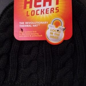 Heat Lockers Black Thermal Hat